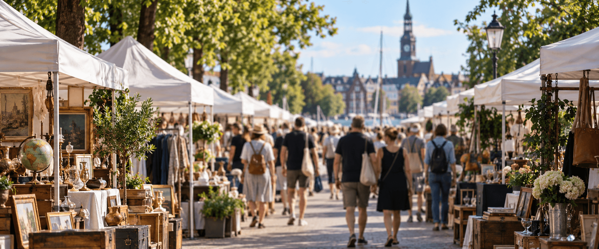 Flohmarkt in Hamburg